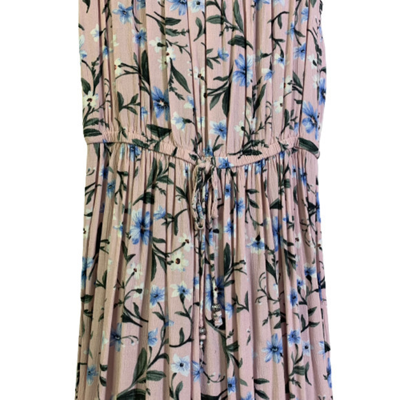 AMERICAN EAGLE Pink Floral Off-Shoulder Maxi Dress - Picture 5 of 13